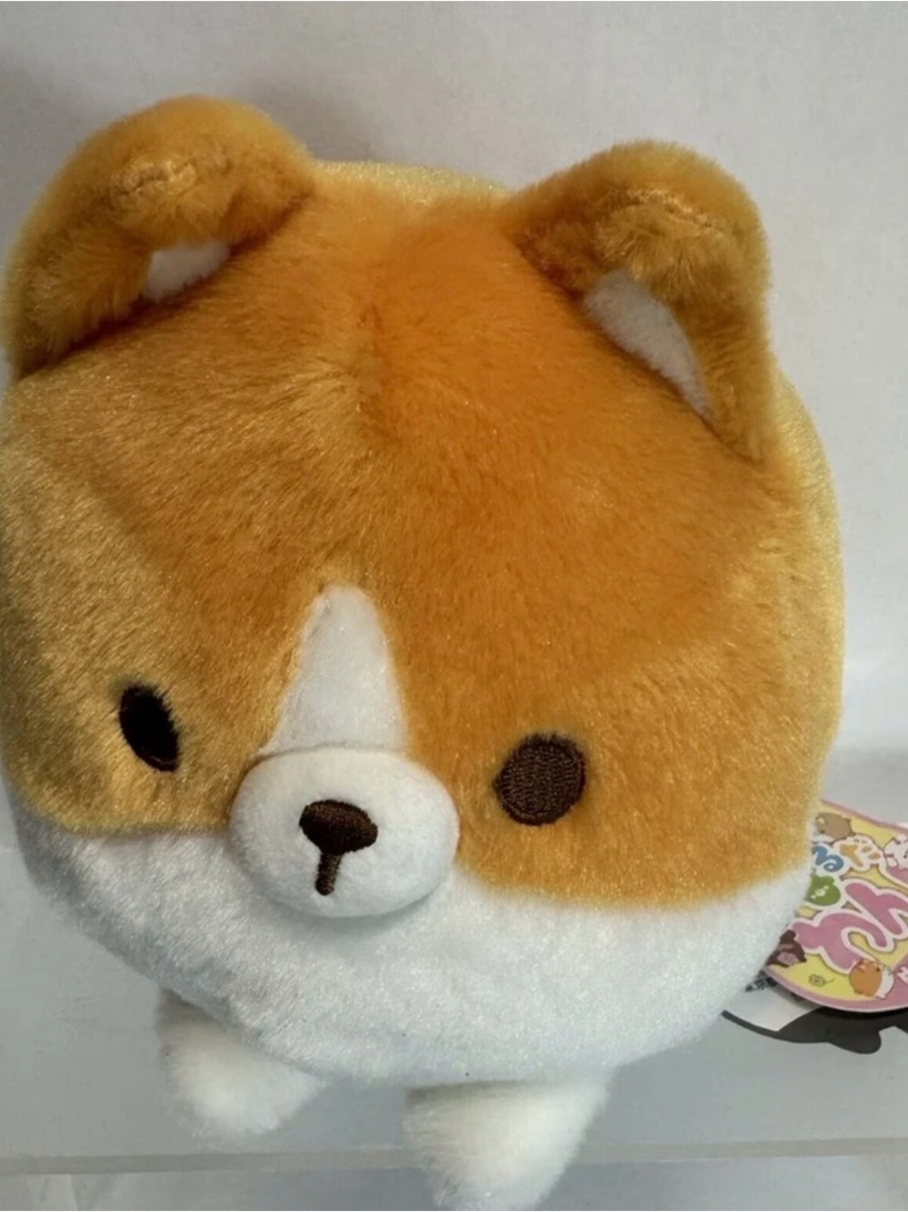 NWT Manmaru Dawan Shiba Inu Puppy Plush Stuffed Animal Japan